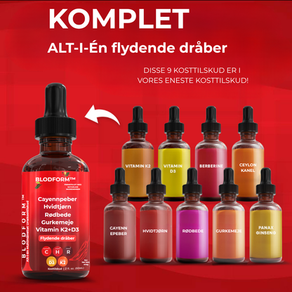 BlodForm™ For et sundt kredsløb og fleksible blodkar - helt naturligt