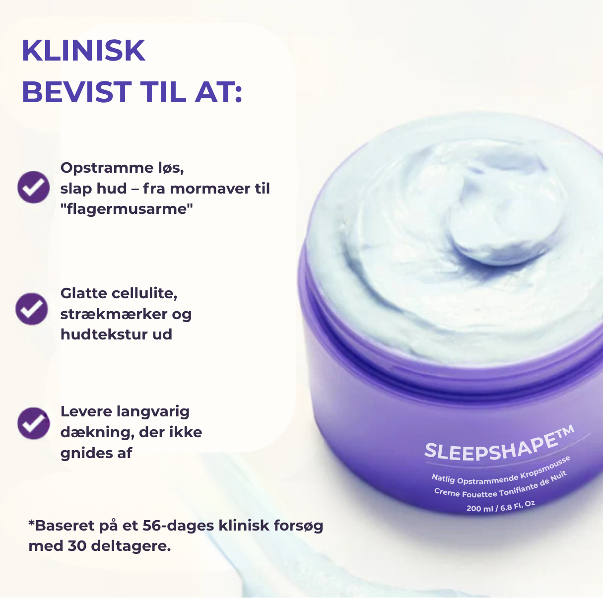 SleepShape™ - Luksuriøs kropswhip – for en fastere og glattere silhuet natten over