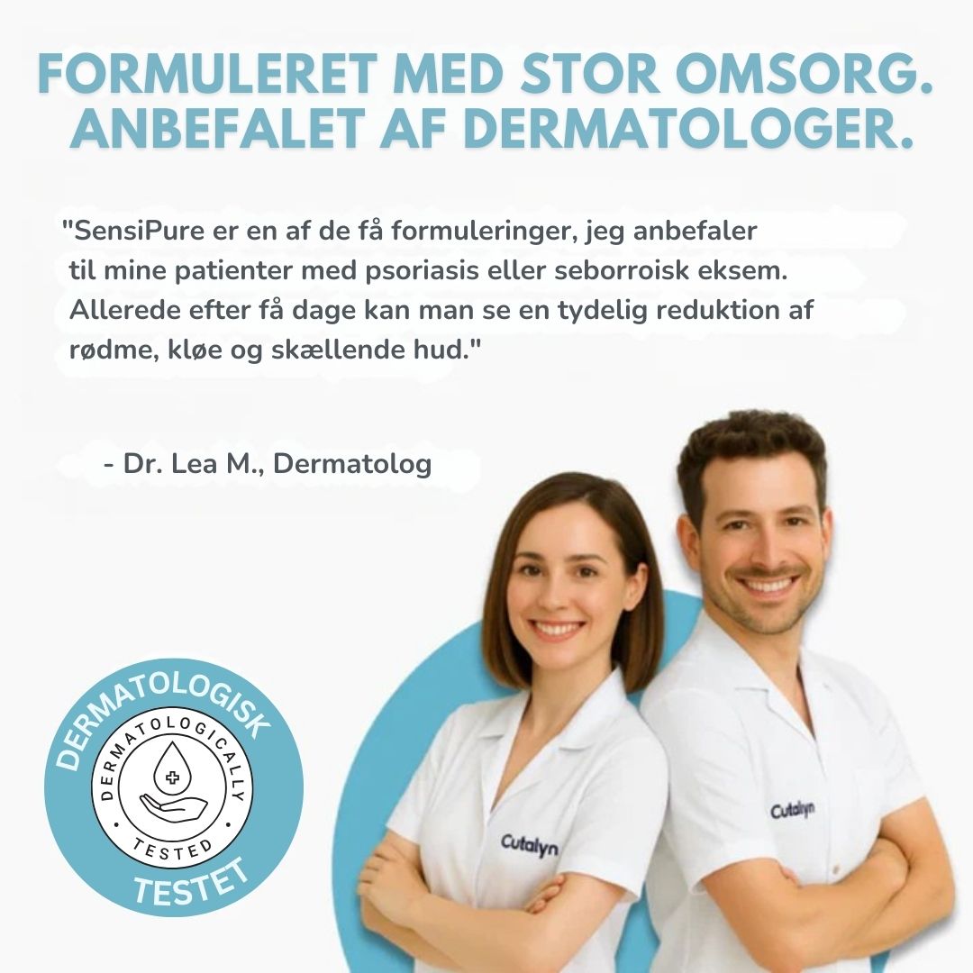 SensiPure™ – Daglig creme – Fra kløe og irritation til sund hud på 6 dage