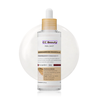 CC Beauty Peel Shot – Duo med Glow Rice Ampuller