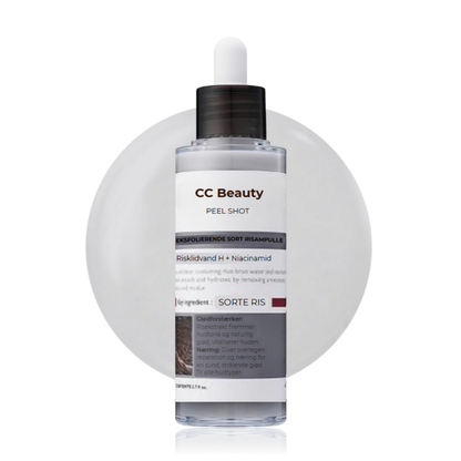 CC Beauty Peel Shot – Duo med Glow Rice Ampuller