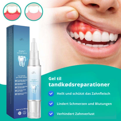 Oralis™ Tandgel – Gendan dit tandkød & få sundere, hvidere tænder på 7 dage
