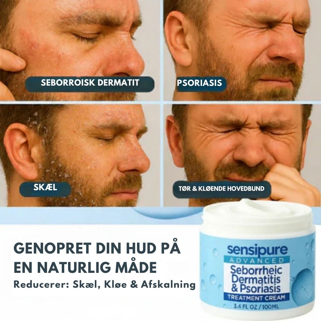 SensiPure™ – Daglig creme – Fra kløe og irritation til sund hud på 6 dage