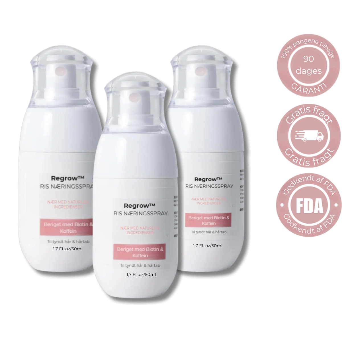 Regrow™- Synlige resultater på bare 3 uger med denne spray
