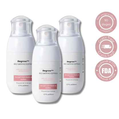 Regrow™- Synlige resultater på bare 3 uger med denne spray