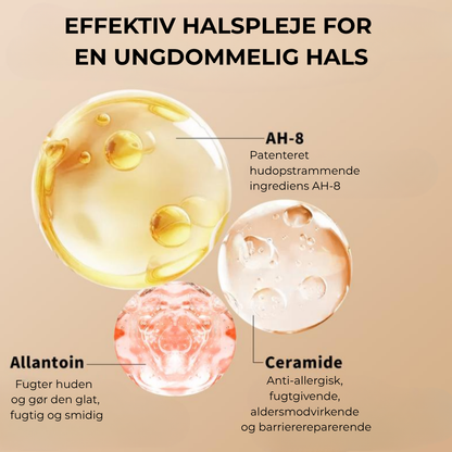 HalsLøft™ - Neck Sculpt Opstrammende Creme – Strammer op, Løfter og Genskaber Ungdommelig Hud