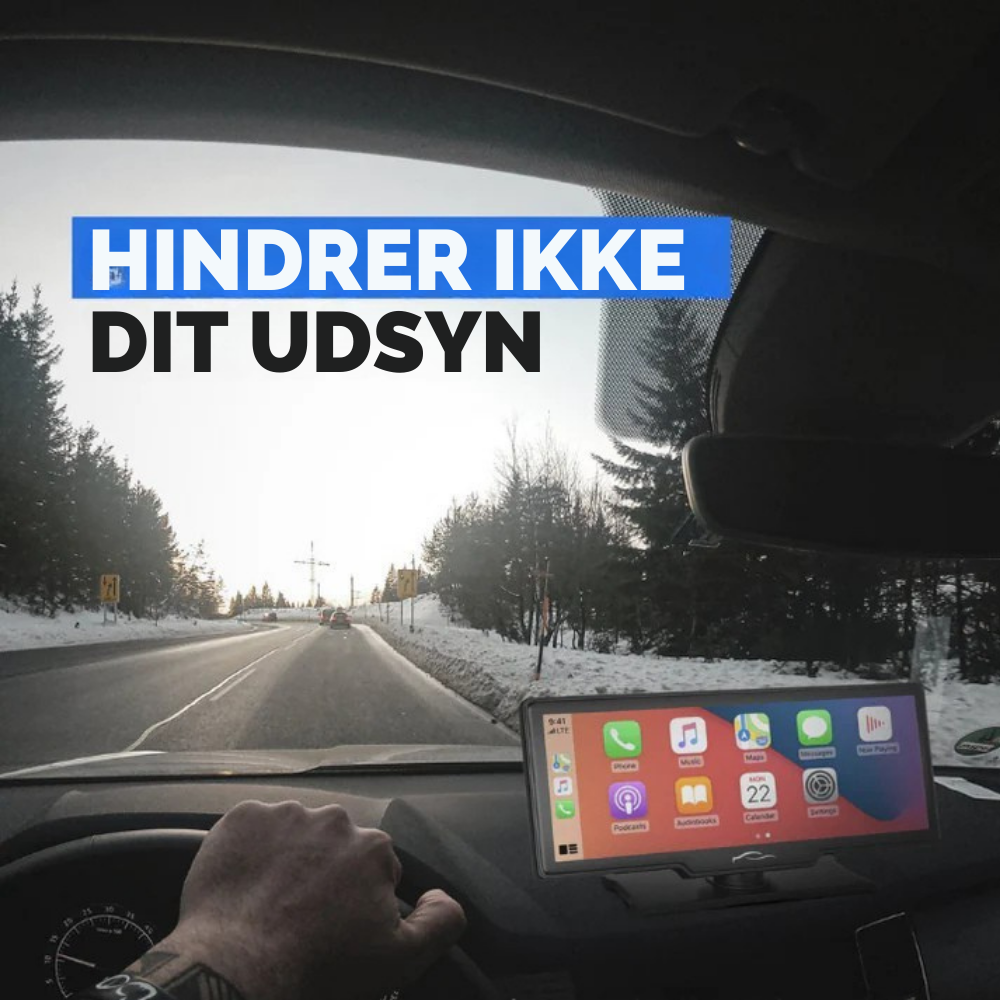 SmartCarLink™ | Trådløs biladapter | Giver Apple CarPlay & Android Auto på få sekunder