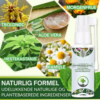 HemaFri™ Hæmoride Spray | Lindrer smerter og ubehag – allerede på 1 dag!