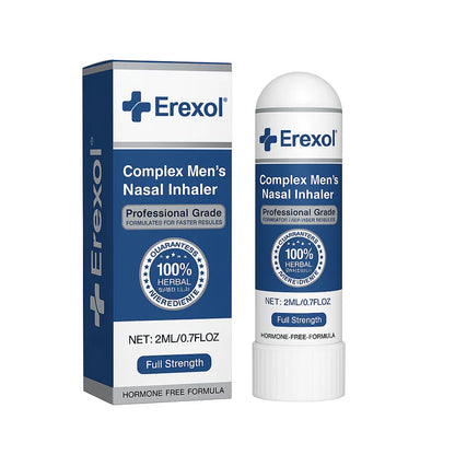 Erexol™ Inhalator | Stenhårde erektioner på 5 minutter – uden piller!