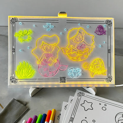 LumiBoard™ | Lysande LED-ritbräda för barn