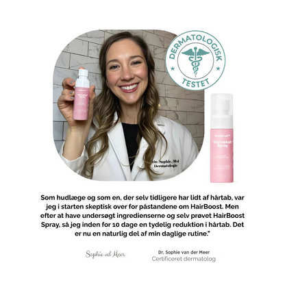 HairBoost™ – Slut med hårtab, få fyldigt hår igen