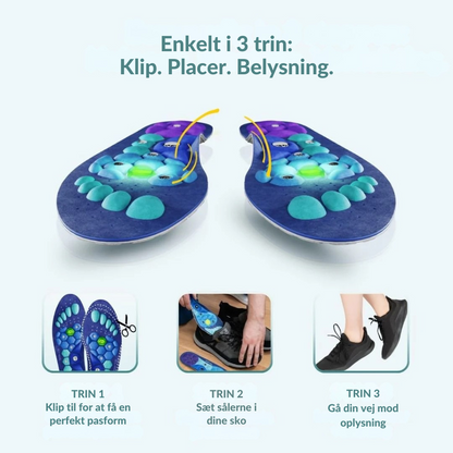 NeuroStep™ | Magnetiske indlægssåler | Lindrer smerter, prikken og kramper allerede efter første brug