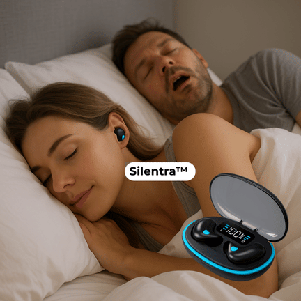 Silentra™ - De originale vandtætte SleepPods med støjreduktion til uforstyrrede nætter.