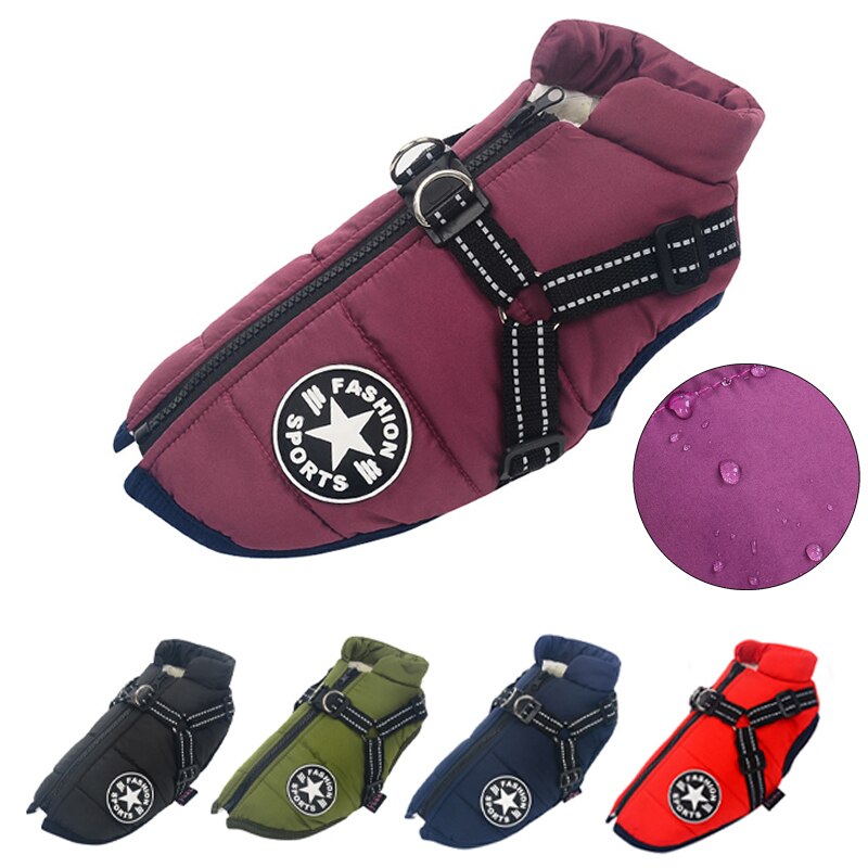 DogFri™ DogJacket - Vandtæt Vinter Hund Jakke
