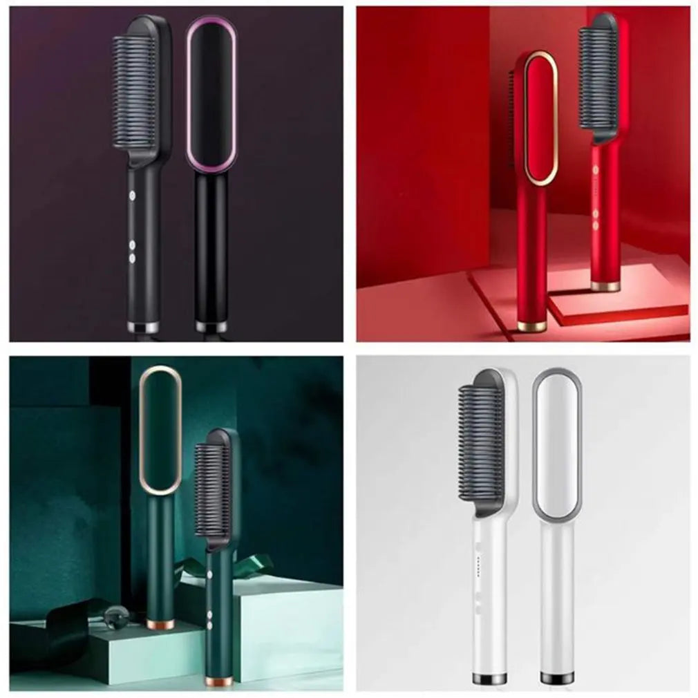 HårForm™ Børste – 2-i-1 styling Gør håret glat, fyldigt eller bølget – helt uden stress