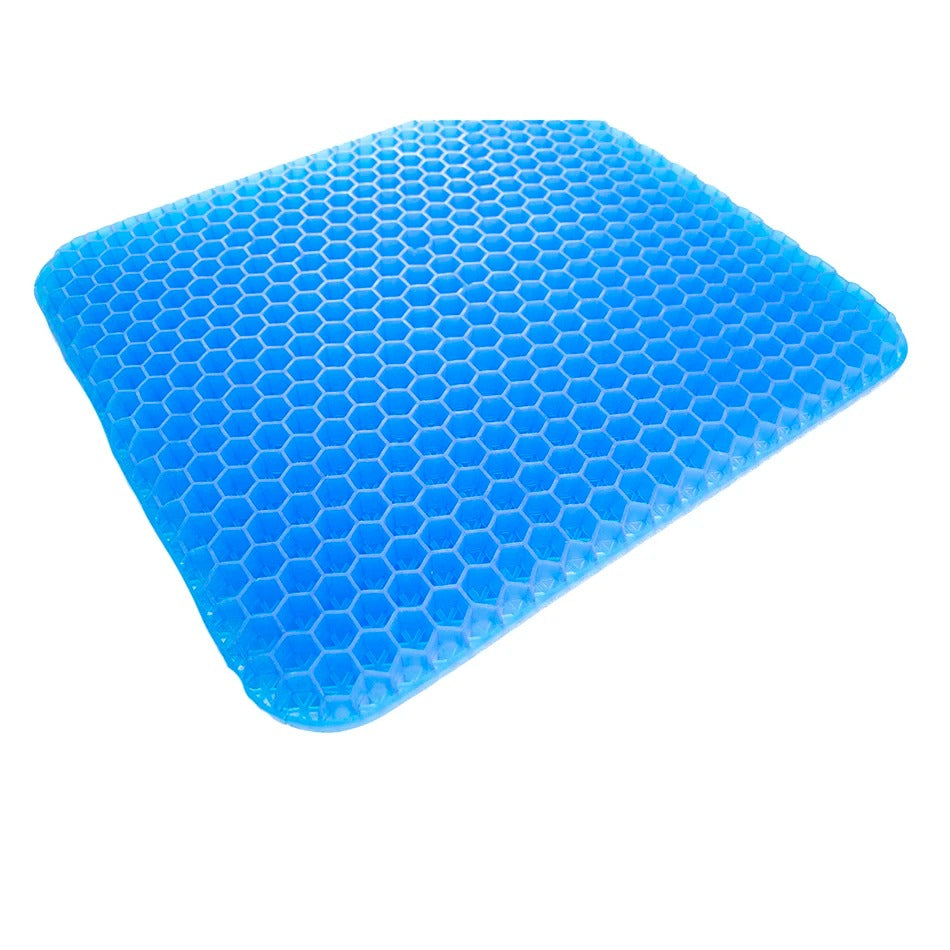 SiddKomfort™ | Ergonomisk honningkage-gelpude | Lindrer tryk på ryg og haleben