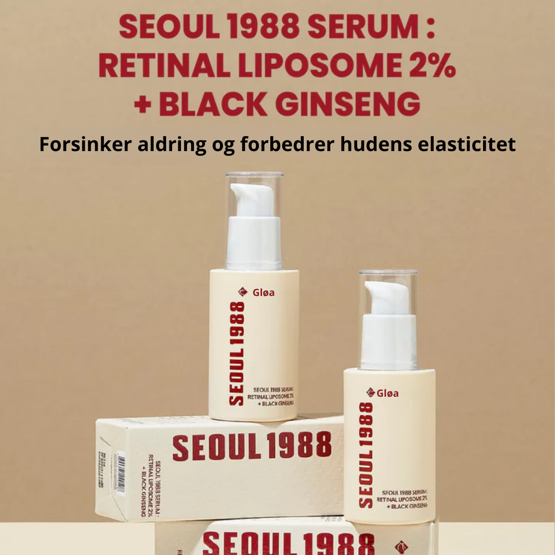 Gløa Seoul 1988 Serum | Gløden begynder her: Et skånsomt, men effektivt serum, som din hud vil elske.