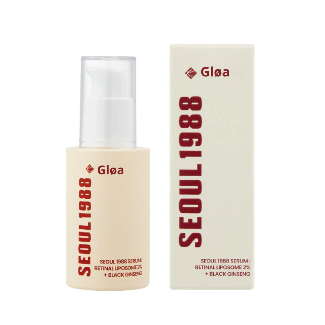 Gløa Seoul 1988 Serum | Gløden begynder her: Et skånsomt, men effektivt serum, som din hud vil elske.