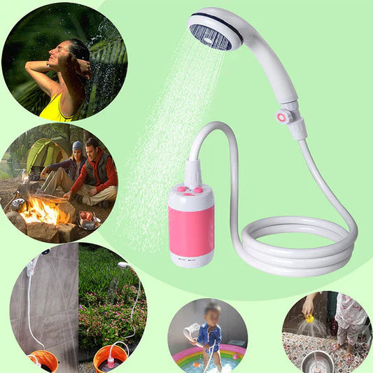 CampShower™ – Komfort i det fri Fra vanddunk til bruser på sekunder – uden besvær