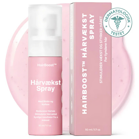 HairBoost™ – Slut med hårtab, få fyldigt hår igen