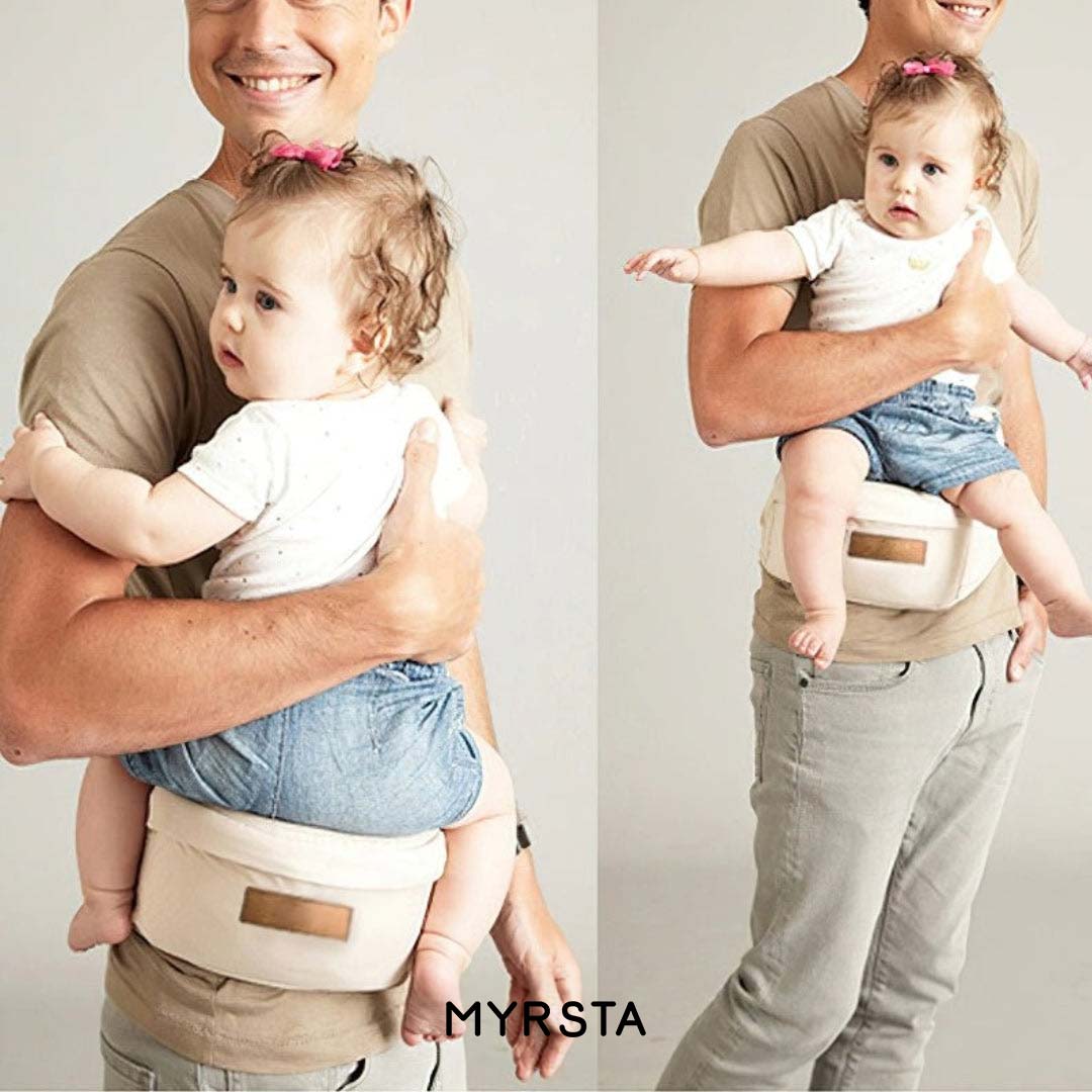 BabyBær™ | Ergonomisk bæresæde | Aflaster ryg og hofter når du bærer dit barn