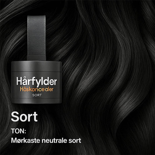 HårFylde™ | Concealer til håret | Skjuler udvoksning, tynde områder og gråt hår på få sekunder