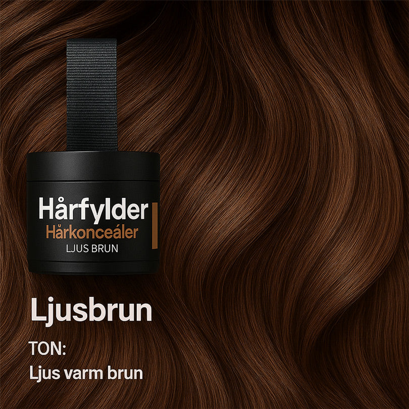 HårFylde™ | Concealer til håret | Skjuler udvoksning, tynde områder og gråt hår på få sekunder