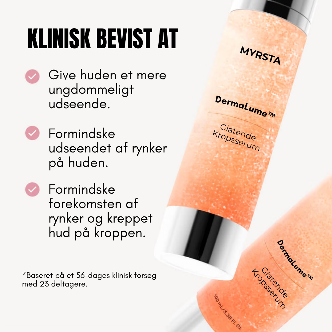 DermaLume™ - Opstrammende og udglattende serum til kroppen