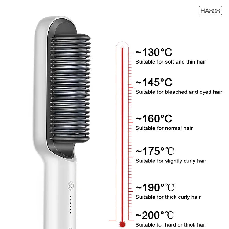 HårForm™ Børste – 2-i-1 styling Gør håret glat, fyldigt eller bølget – helt uden stress