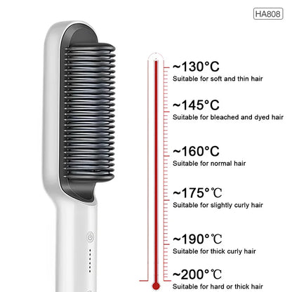 HårForm™ Børste – 2-i-1 styling Gør håret glat, fyldigt eller bølget – helt uden stress
