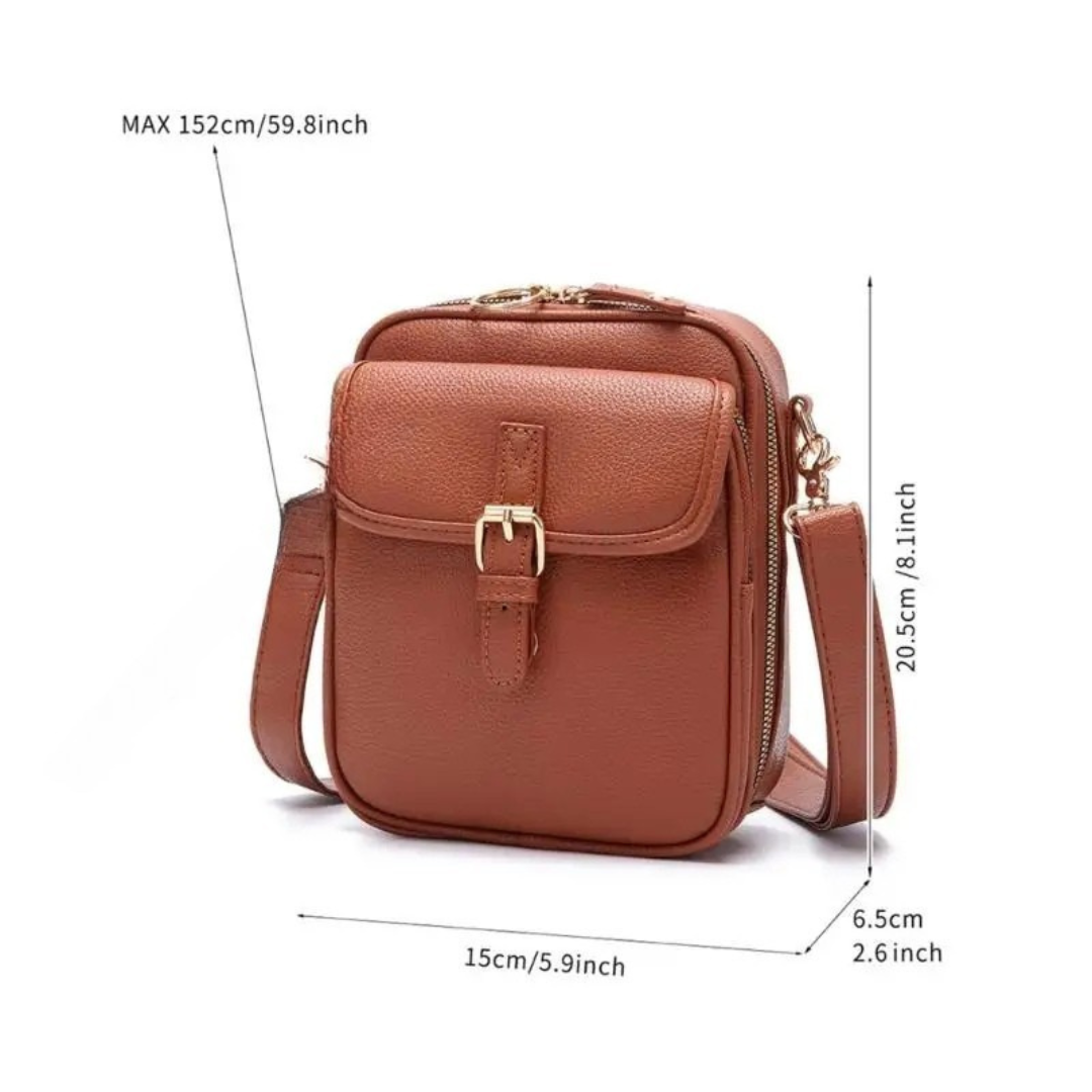 Linea - Crossbody læder taske