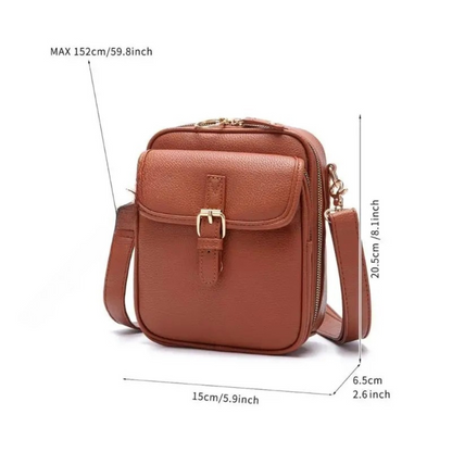 Linea - Crossbody læder taske