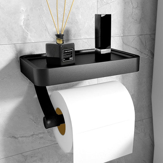 TidyRoll™ – Borefri toiletrulleholder med hylde