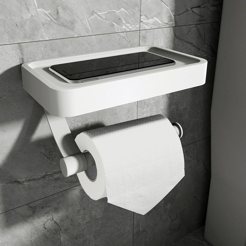 TidyRoll™ – Borefri toiletrulleholder med hylde